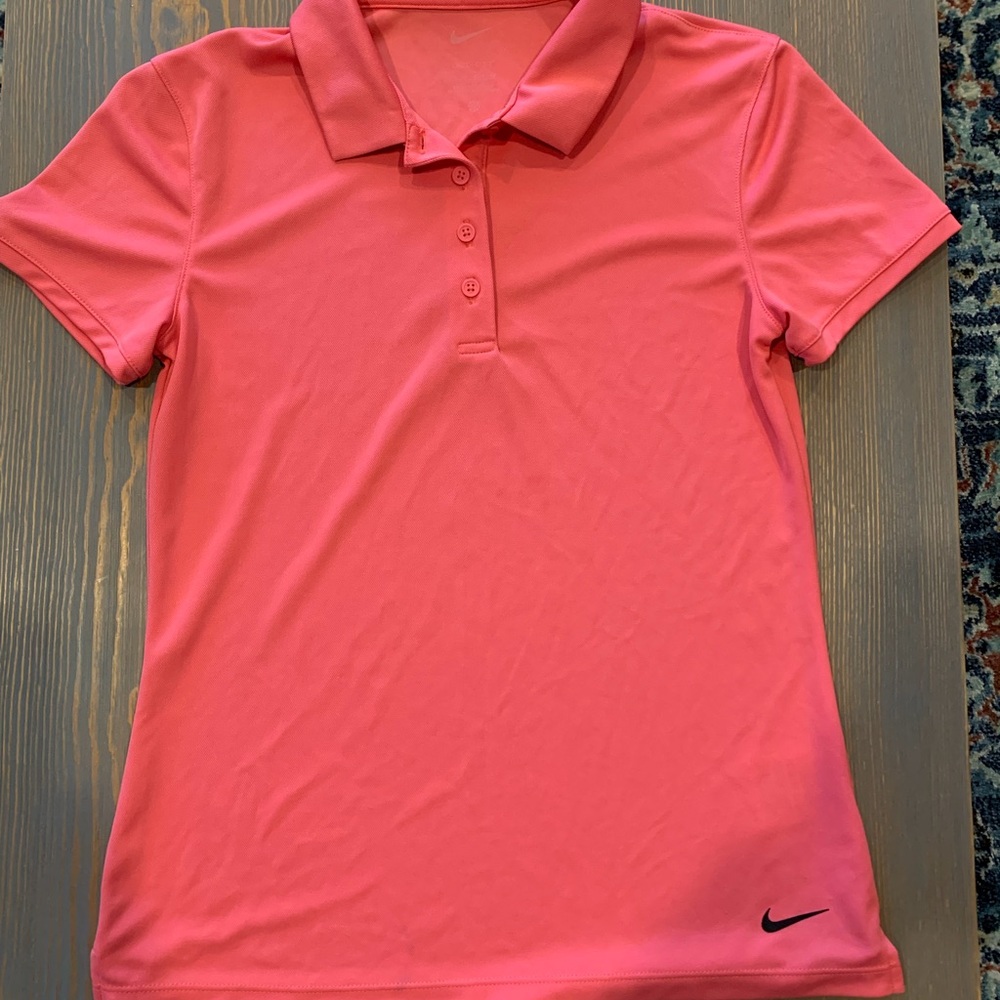 Nike Pink Polo Shirt